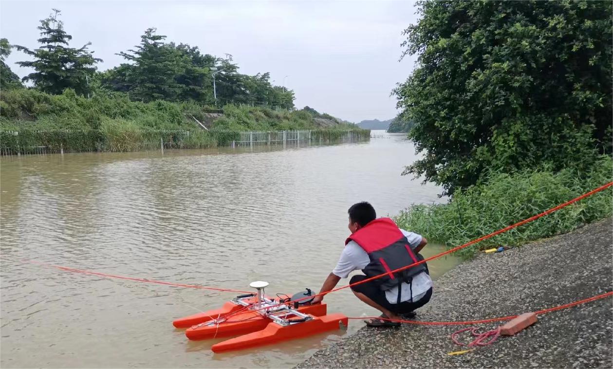 圆满完成韩江同步水文测验支援工作