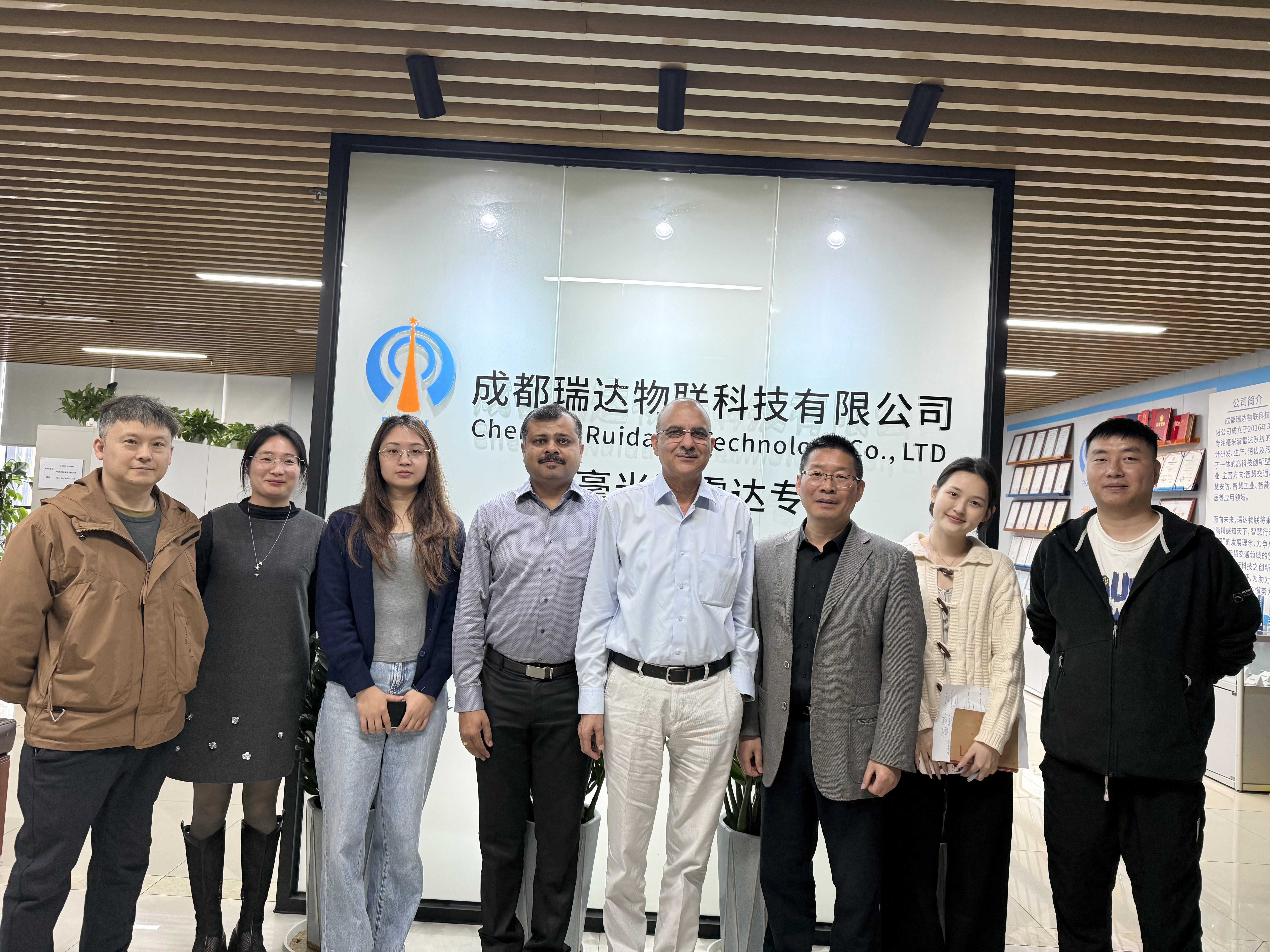 印度客户到访我司并达成合作，毫米波雷达海外市场再拓新版图